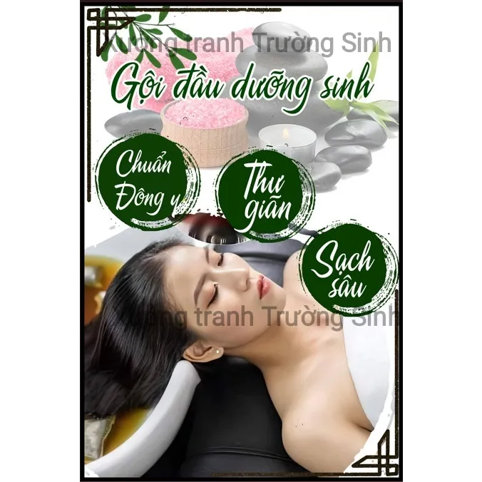 Tranh spa dưỡng sinh mẫu mới nhất 2024